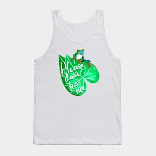 Please don't kiss me Tank Top